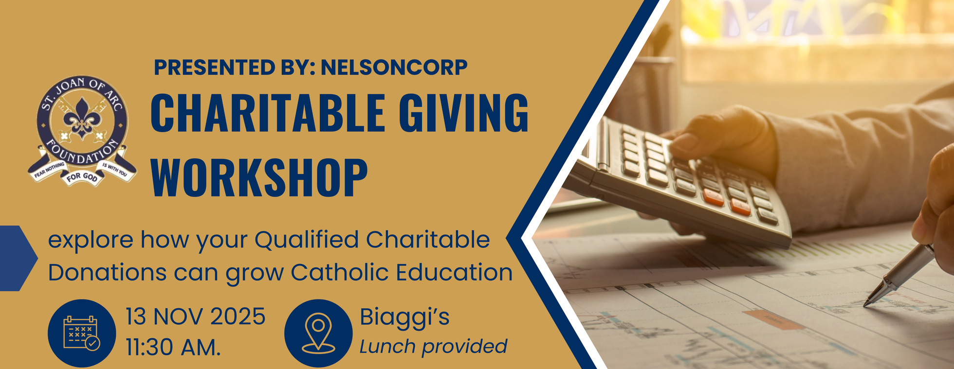 Charitable Giving Workshop - Free Event!